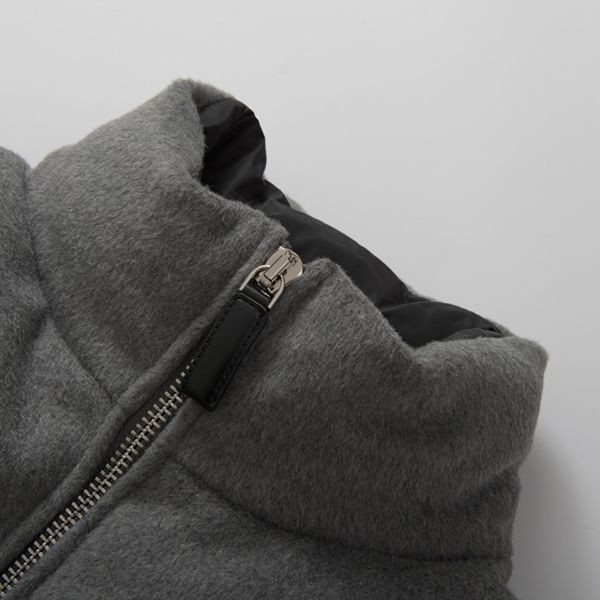【新作2024AW】プラダ フランネル ダウンベスト 偽物 29S13115S5